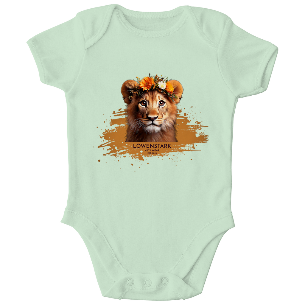 Wild & Wundervoll - Löwe - Baby Body Kurzarm