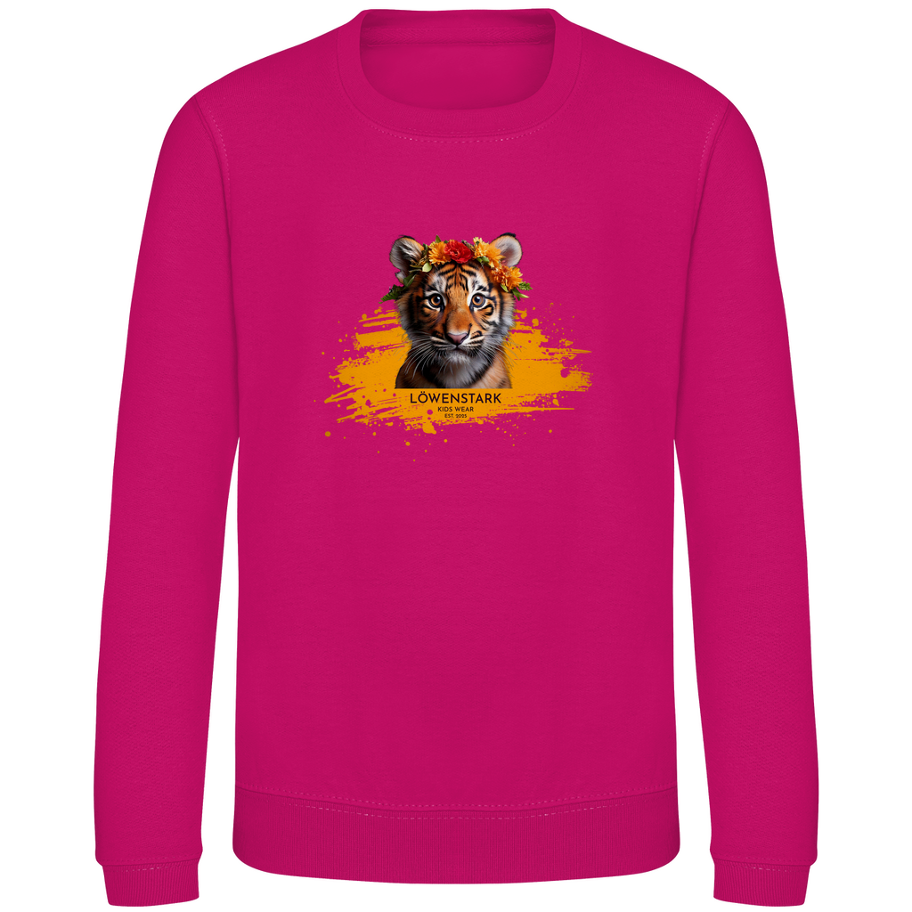 Wild & Wundervoll - Tiger - Kids Sweatshirt