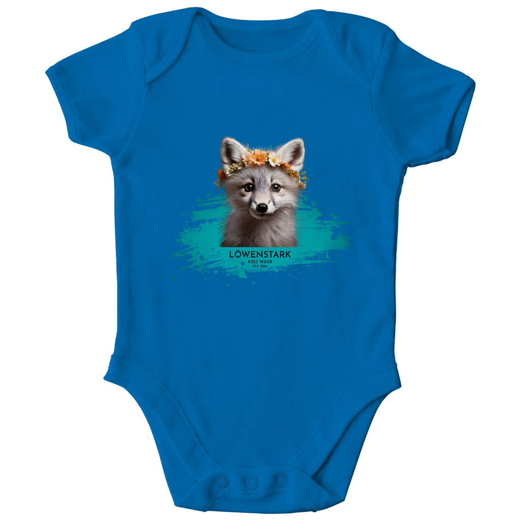 Wild & Wundervoll - Polarfuchs - Baby Body Kurzarm