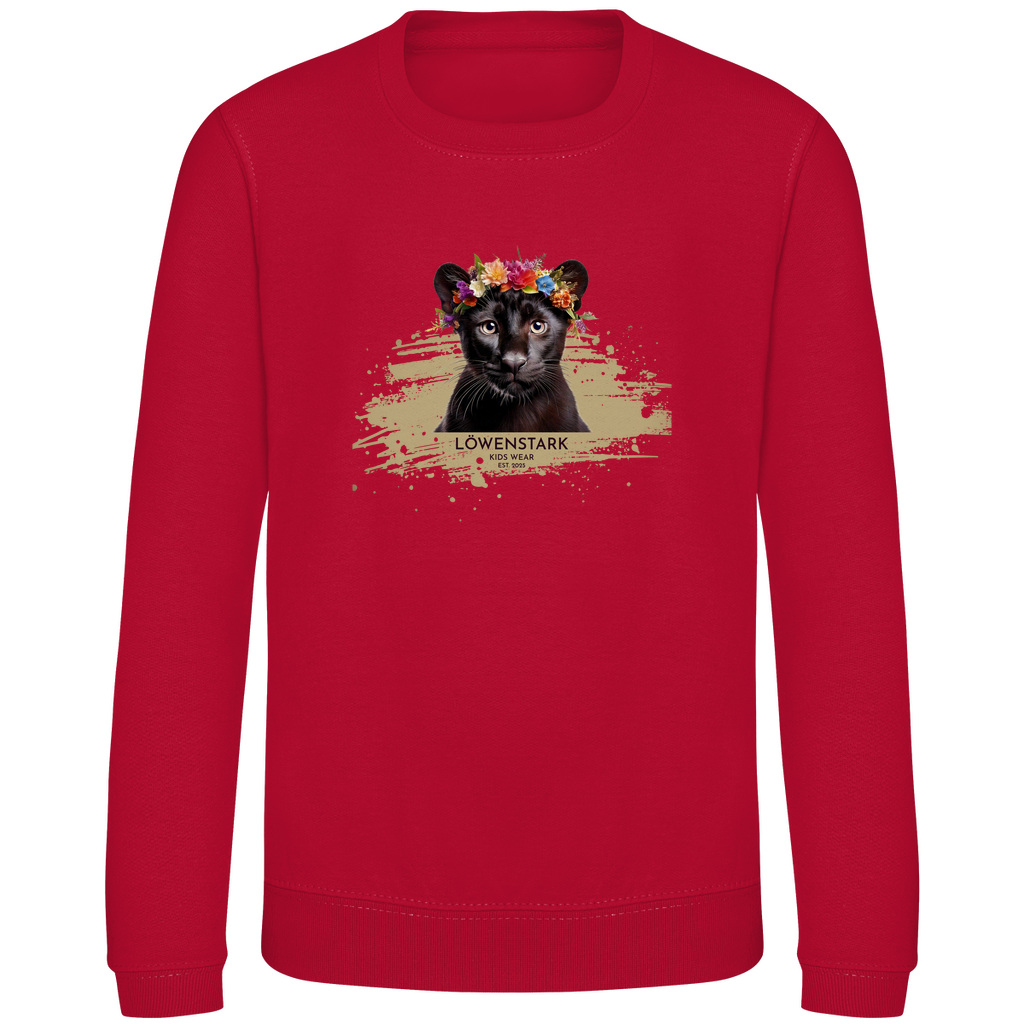 Wild & Wundervoll - Panther - Kids Sweatshirt