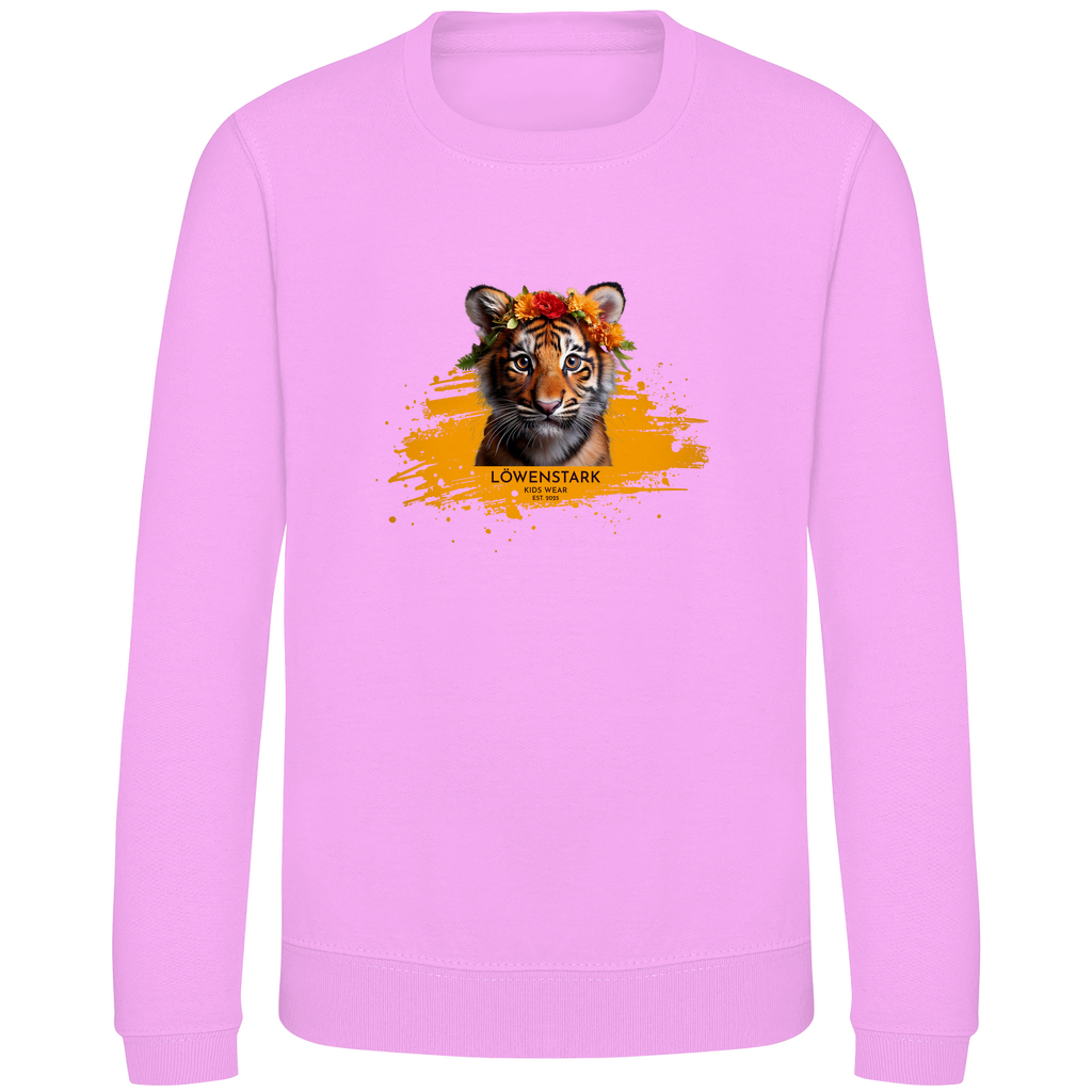 Wild & Wundervoll - Tiger - Kids Sweatshirt