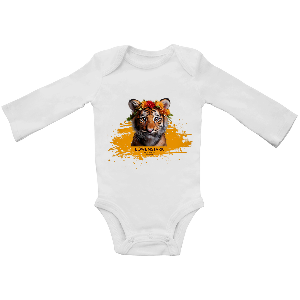 Wild & Wundervoll - Tiger - Baby Body Langarm