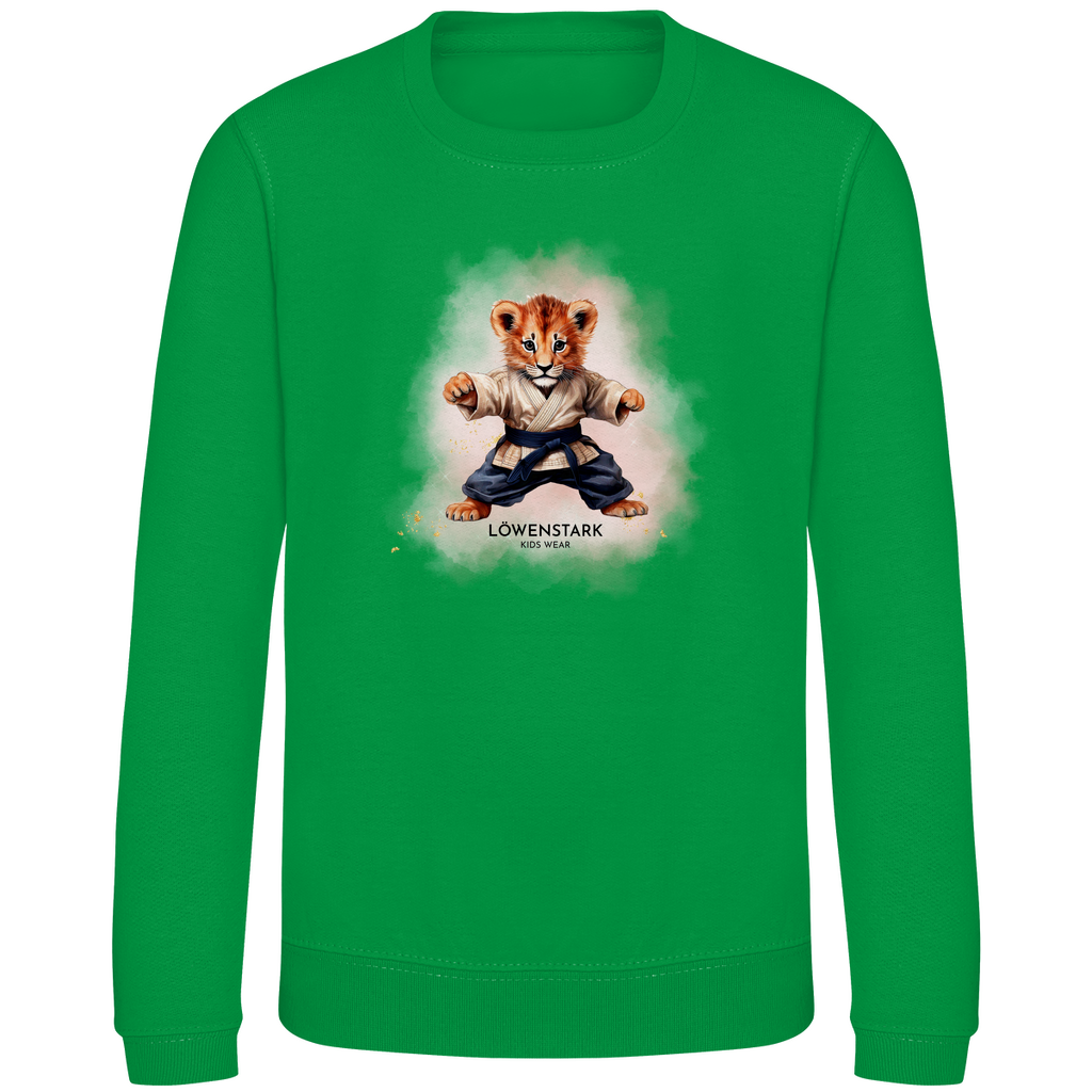 Starke Tatzen - Aikido Löwe - Kids Sweatshirt