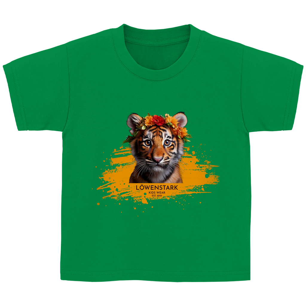 Wild & Wundervoll - Tiger - Kids T-Shirt