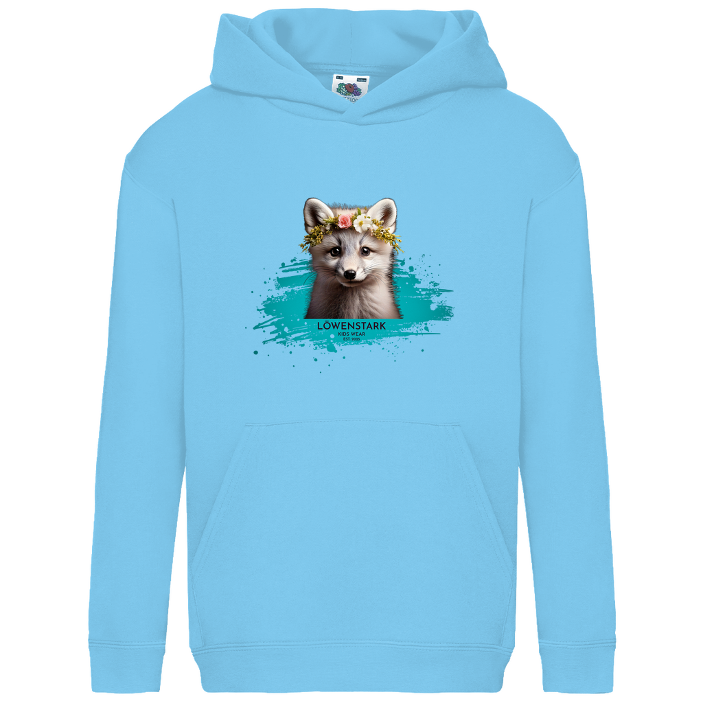 Wild & Wundervoll - Polarfuchs - Kids Hoodie