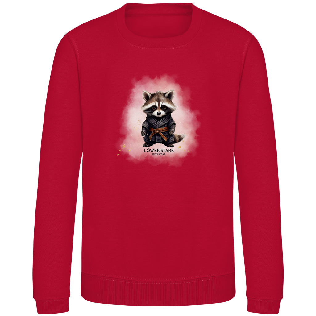 Starke Tatzen - Ninja Waschbär - Kids Sweatshirt