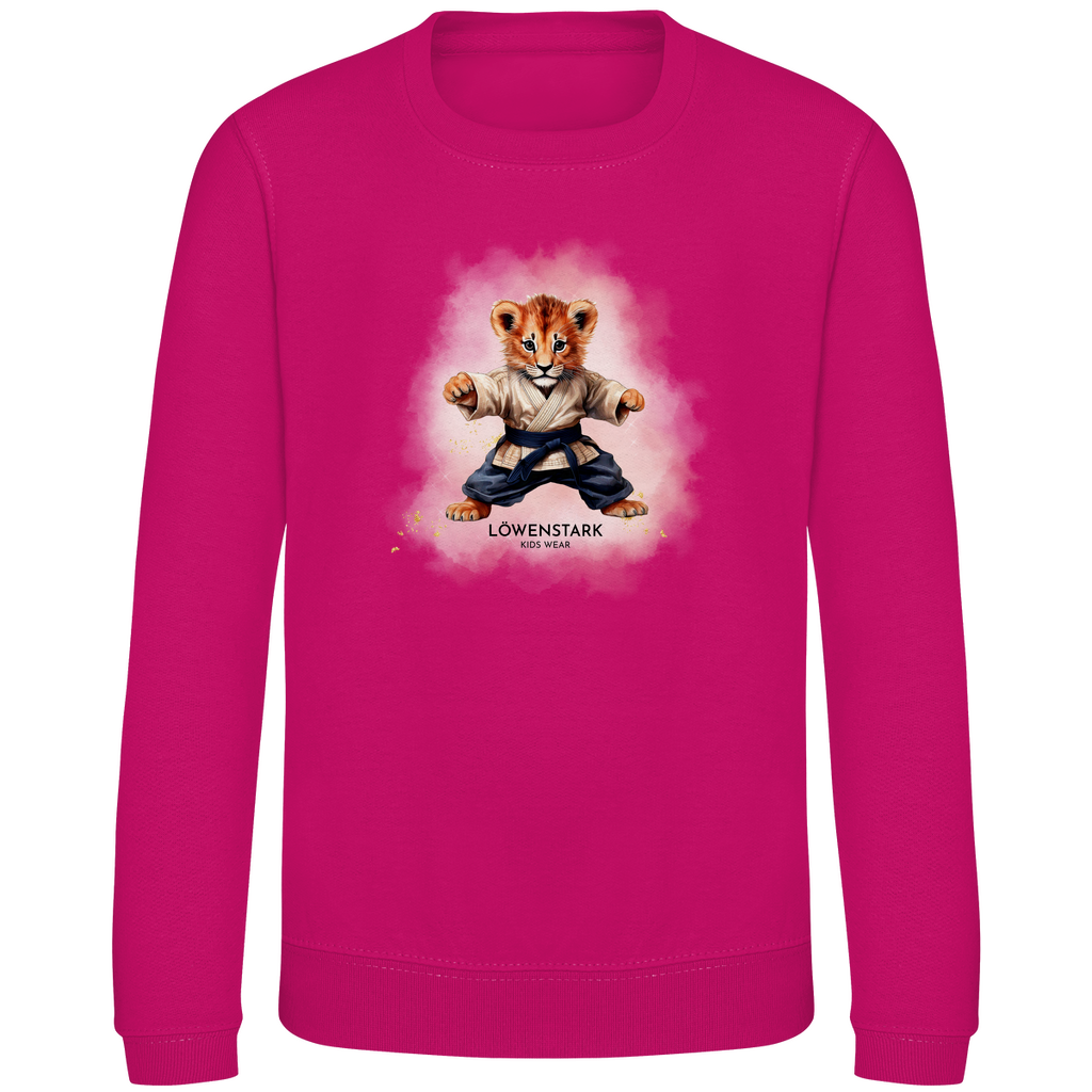 Starke Tatzen - Aikido Löwe - Kids Sweatshirt