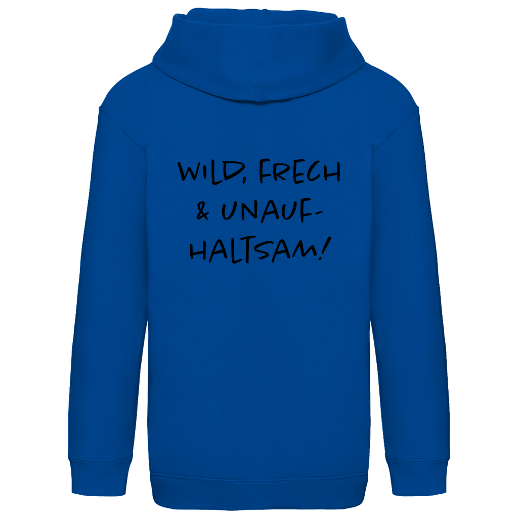Wild, frech & unaufhaltsam - Kids Hoodie