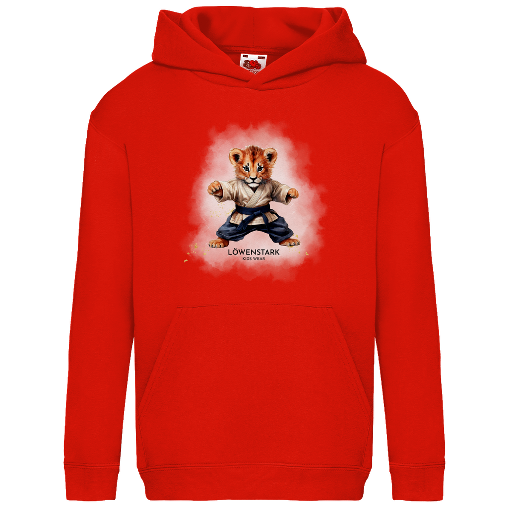Starke Tatzen - Aikido Löwe - Kids Hoodie