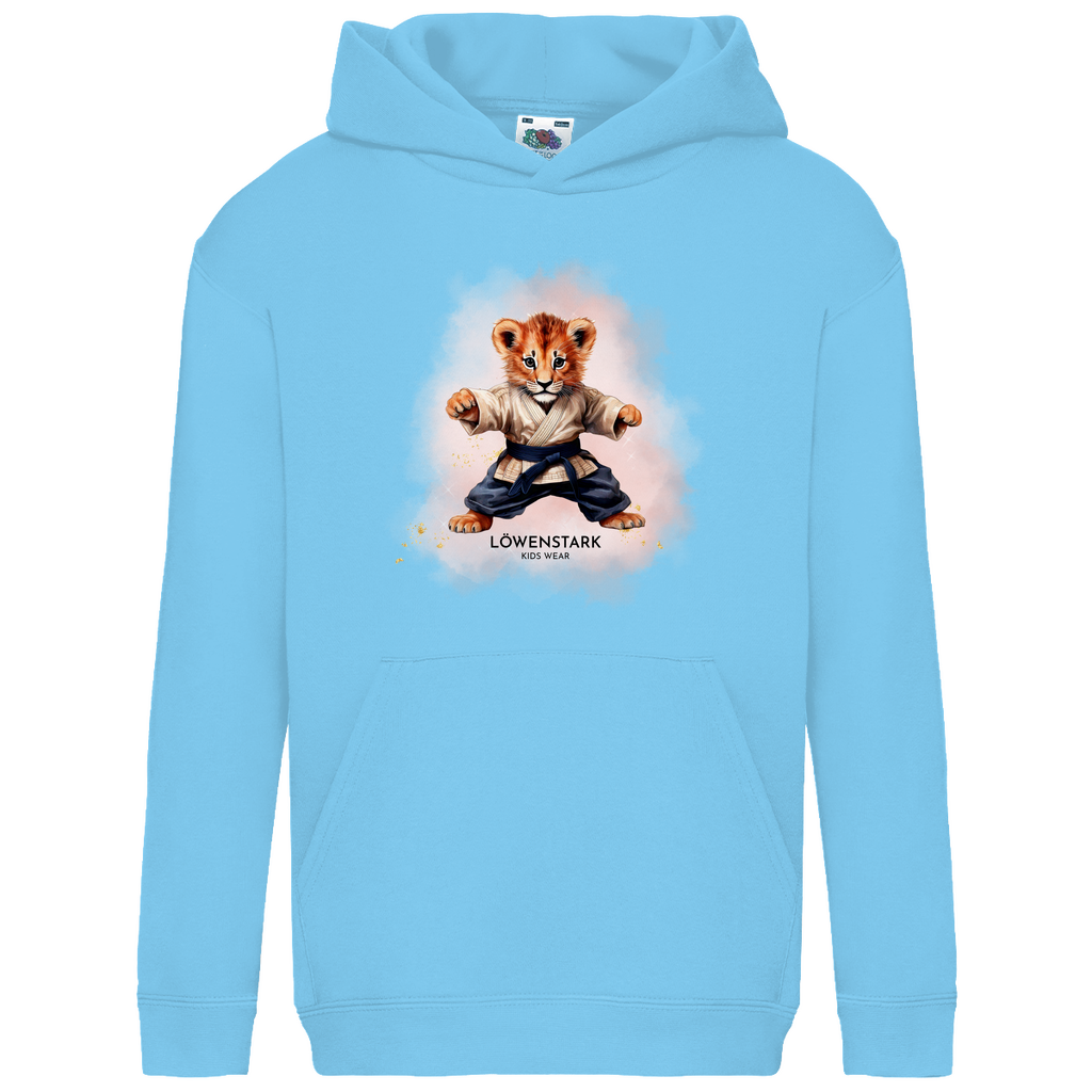 Starke Tatzen - Aikido Löwe - Kids Hoodie