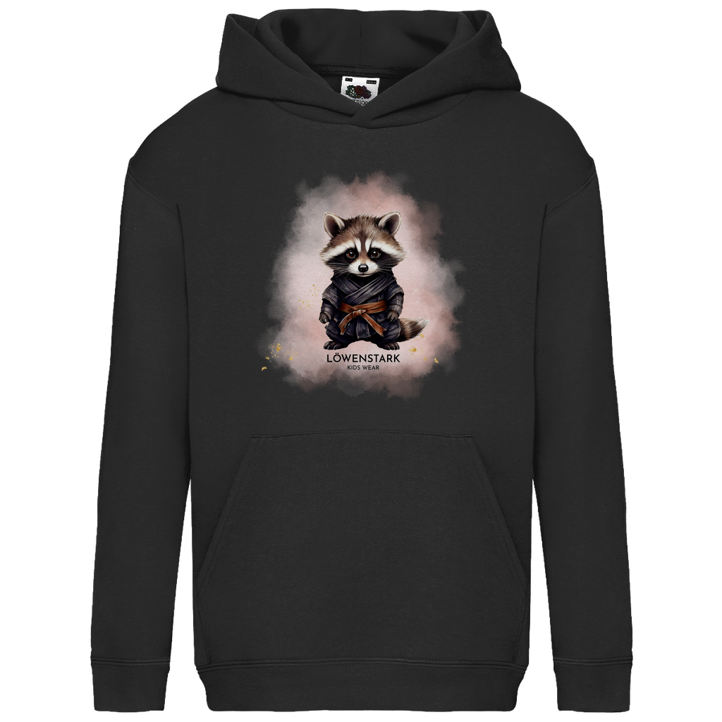 Starke Tatzen - Ninja Waschbär - Kids Hoodie
