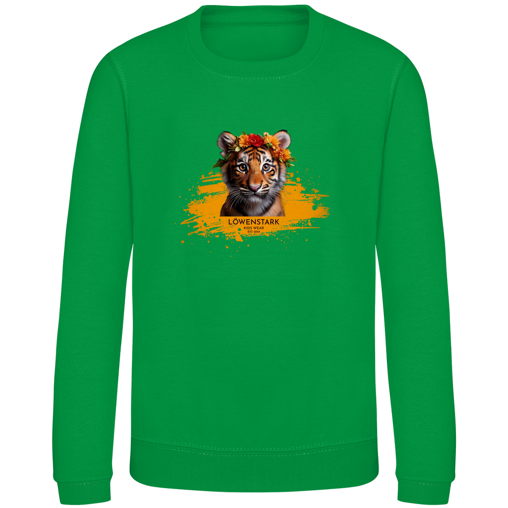 Wild & Wundervoll - Tiger - Kids Sweatshirt