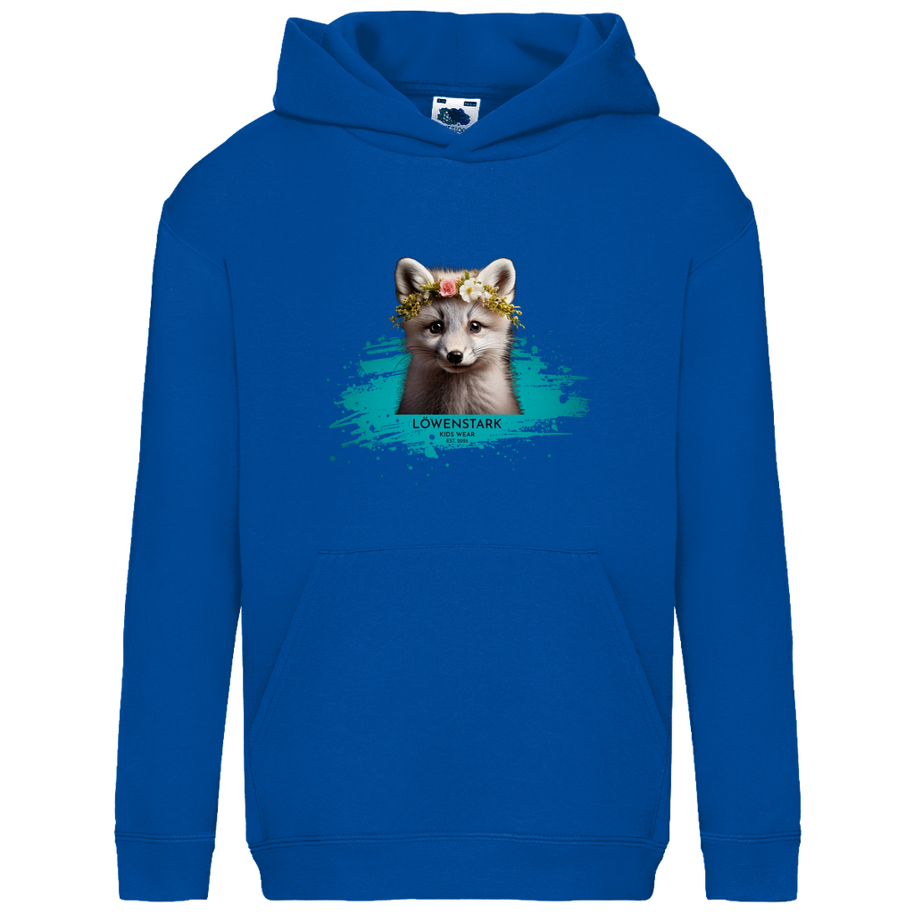 Wild & Wundervoll - Polarfuchs - Kids Hoodie