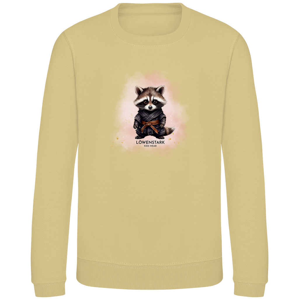 Starke Tatzen - Ninja Waschbär - Kids Sweatshirt