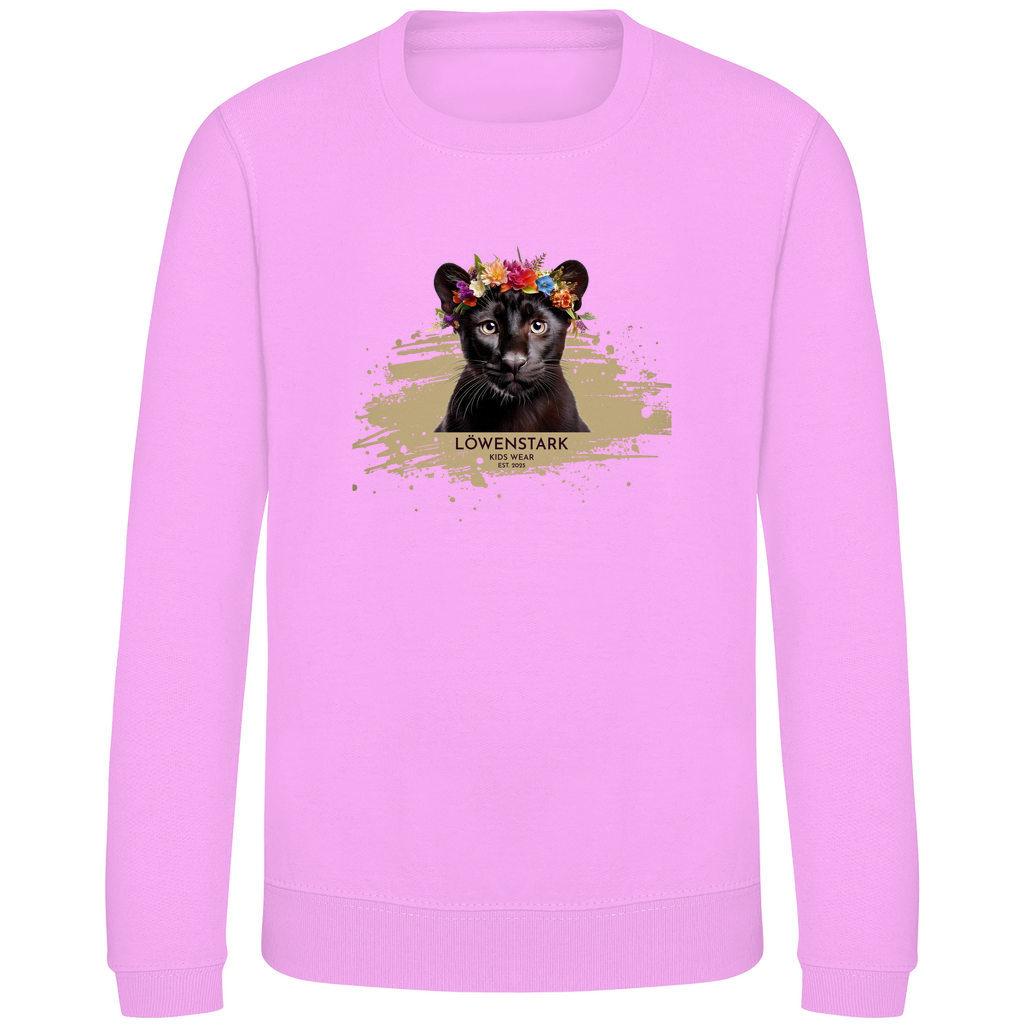 Wild & Wundervoll - Panther - Kids Sweatshirt