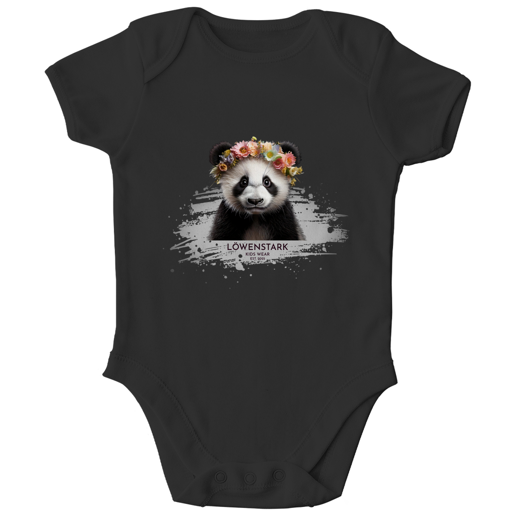 Wild & Wundervoll - Panda - Baby Body Kurzarm