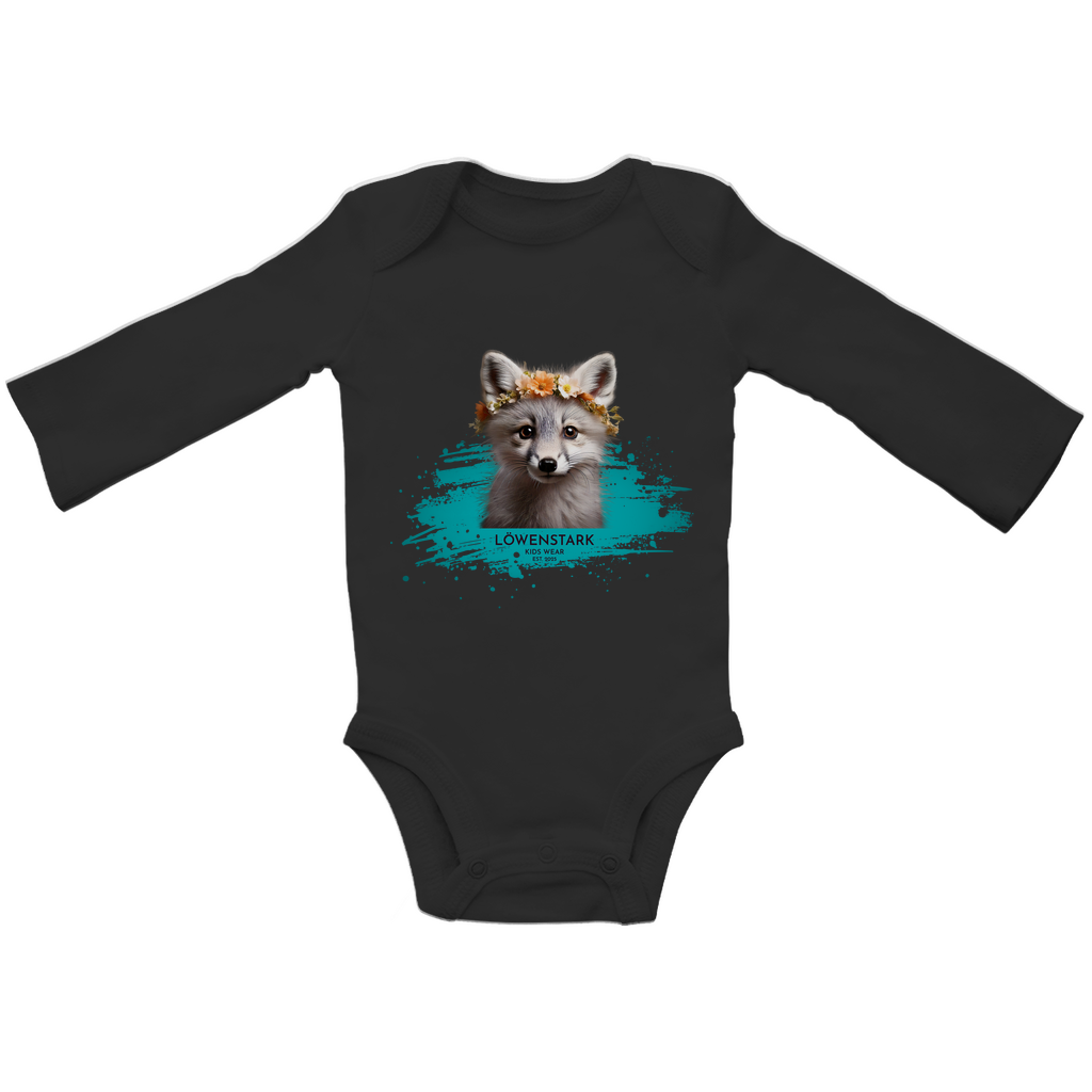 Wild & Wundervoll - Polarfuchs - Baby Body Langarm