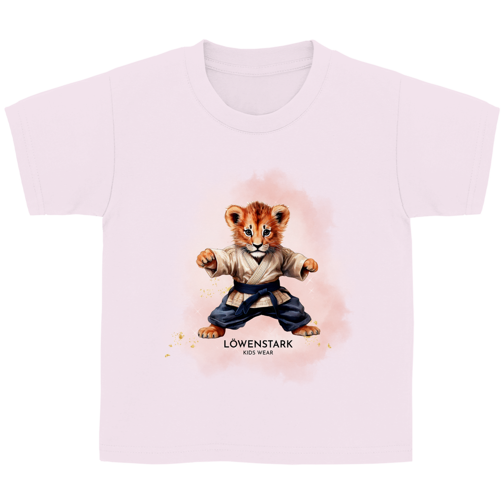 Starke Tatzen - Aikido Löwe - Kids Shirt