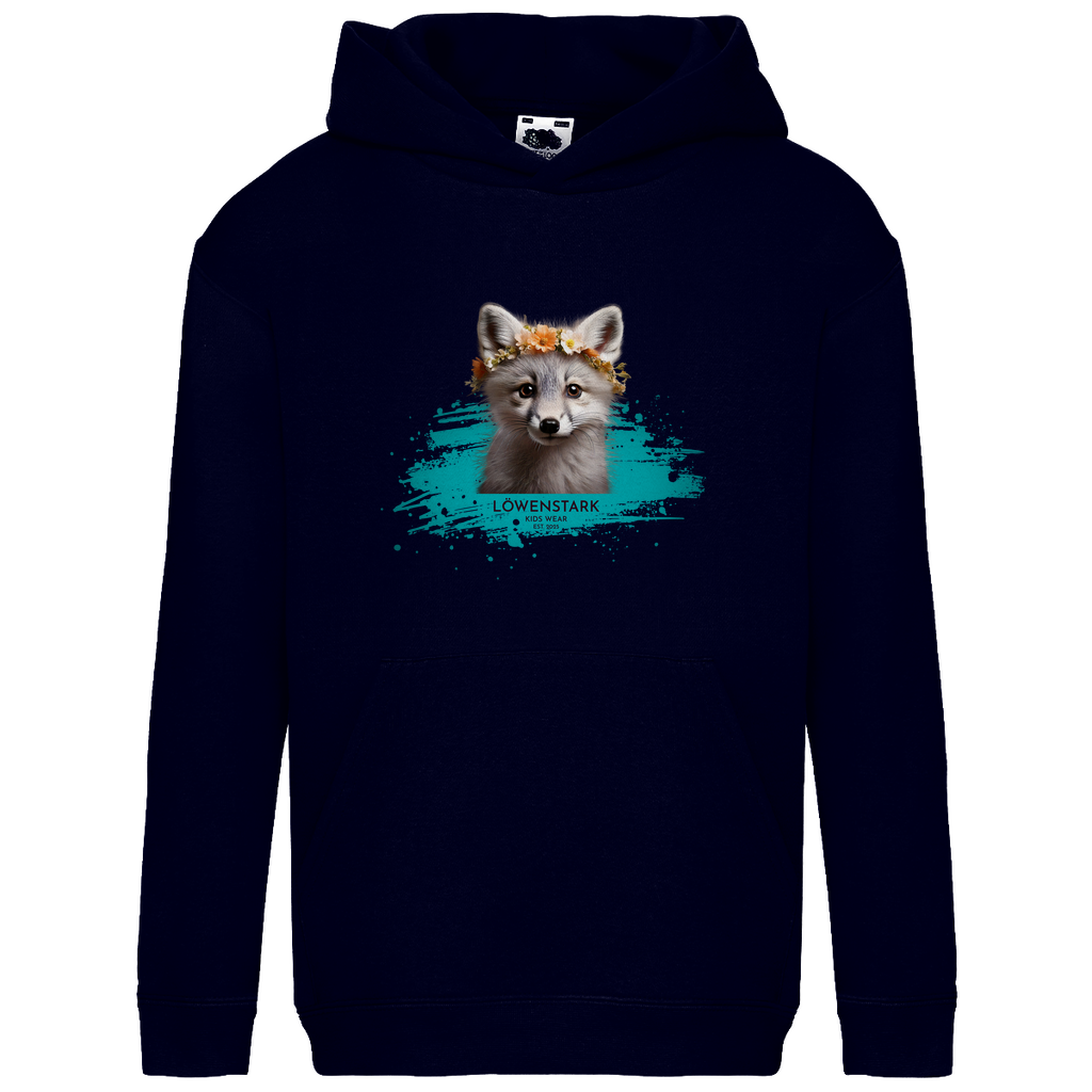 Wild & Wundervoll - Polarfuchs - Kids Hoodie