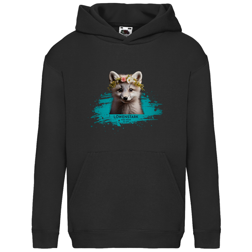 Wild & Wundervoll - Polarfuchs - Kids Hoodie