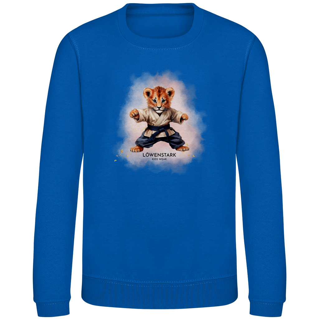 Starke Tatzen - Aikido Löwe - Kids Sweatshirt