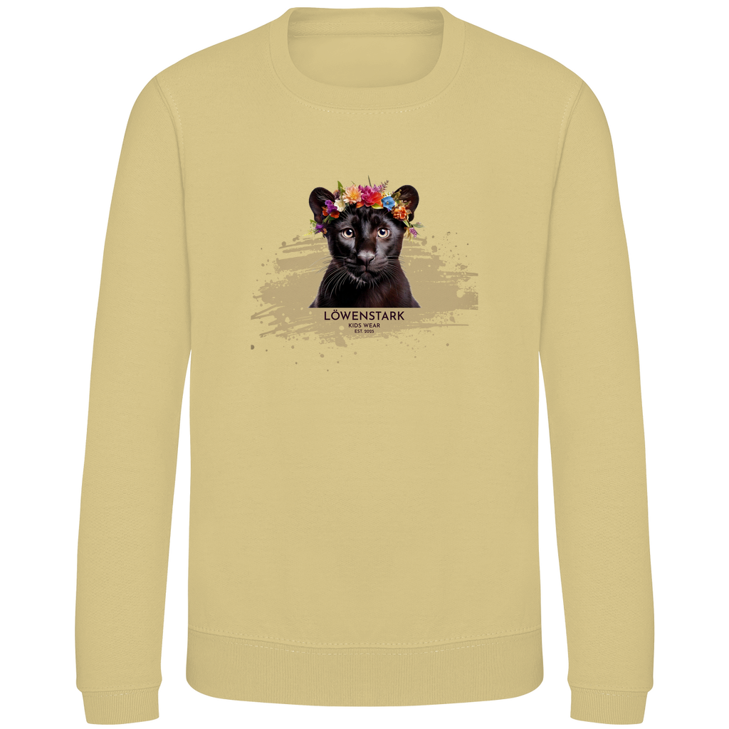 Wild & Wundervoll - Panther - Kids Sweatshirt