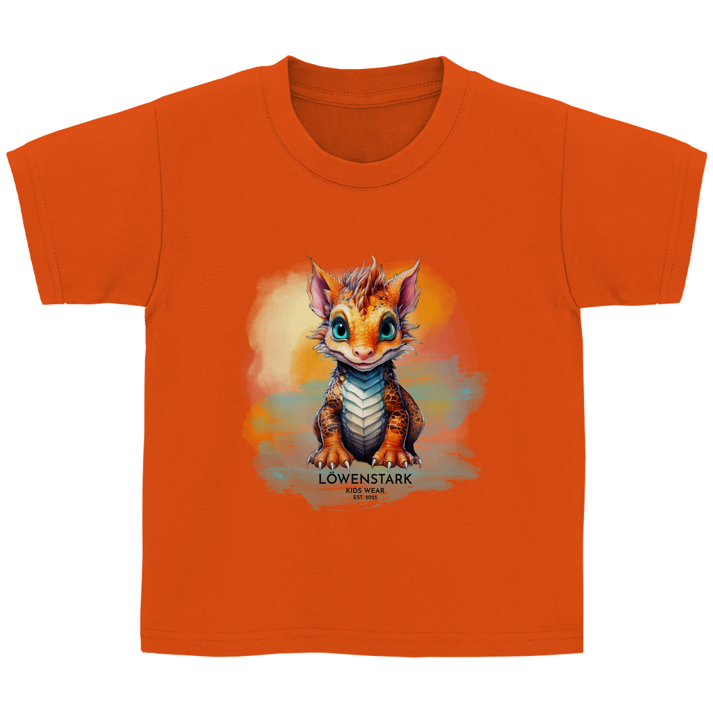 Magische Gefährten - Feuerdrache - Kids Shirt