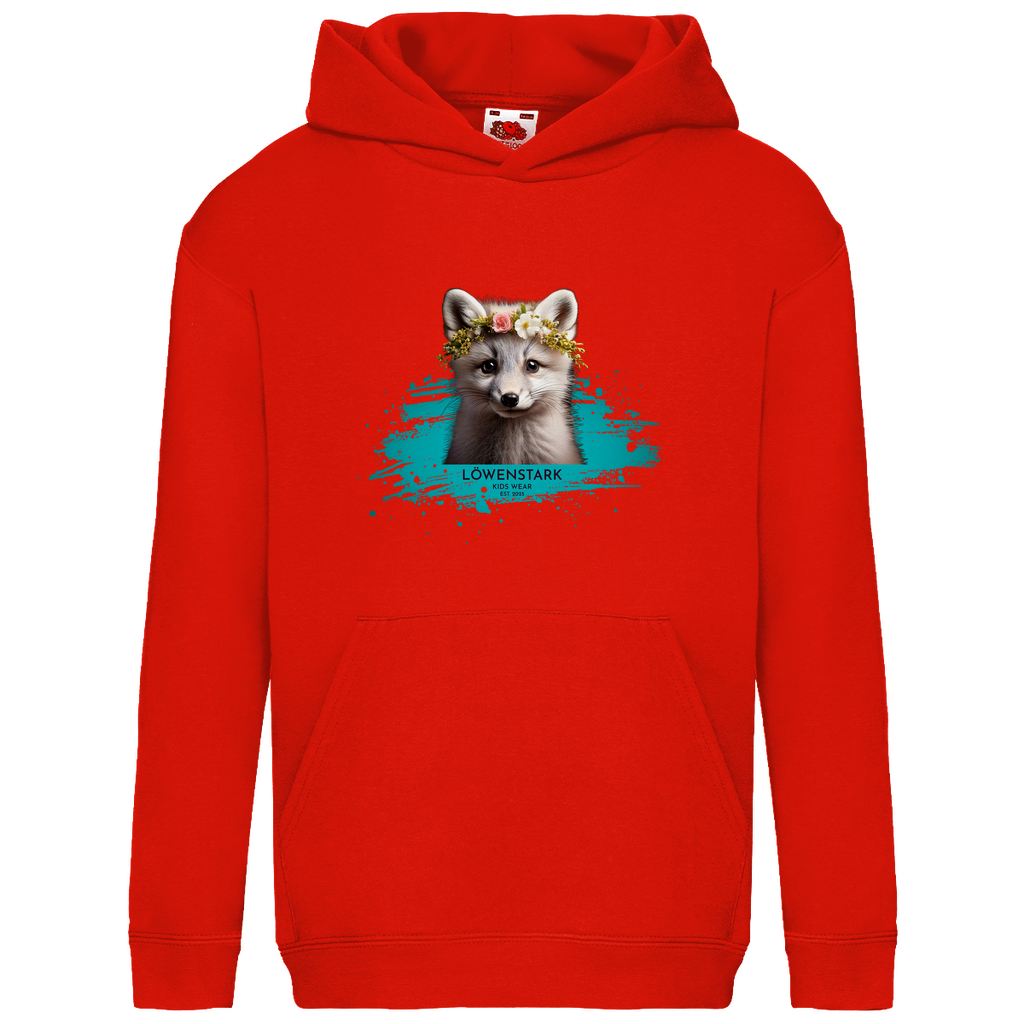 Wild & Wundervoll - Polarfuchs - Kids Hoodie