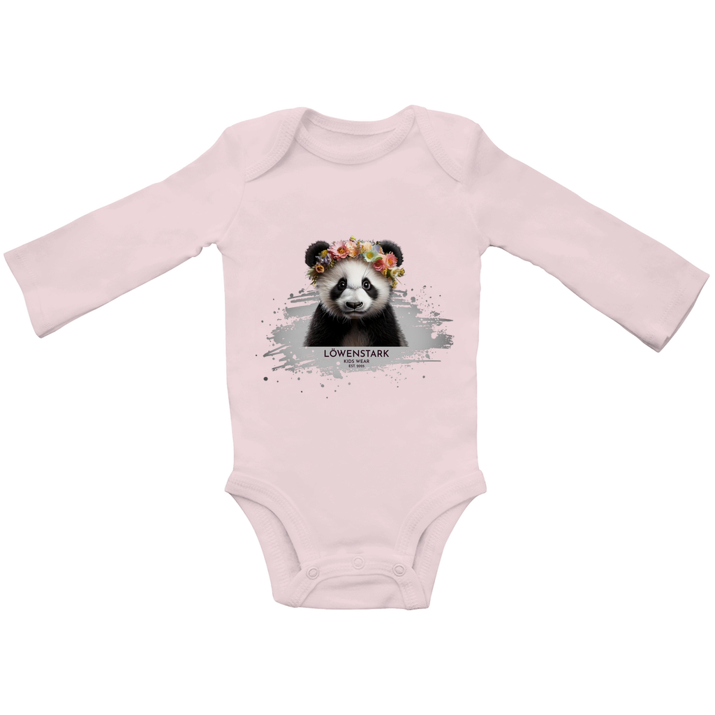 Wild & Wundervoll - Panda - Baby Body Langarm