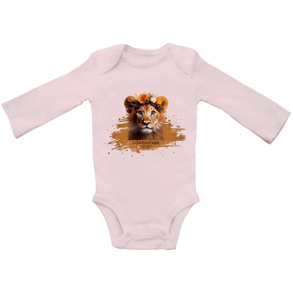 Wild & Wundervoll - Löwe - Baby Body Langarm