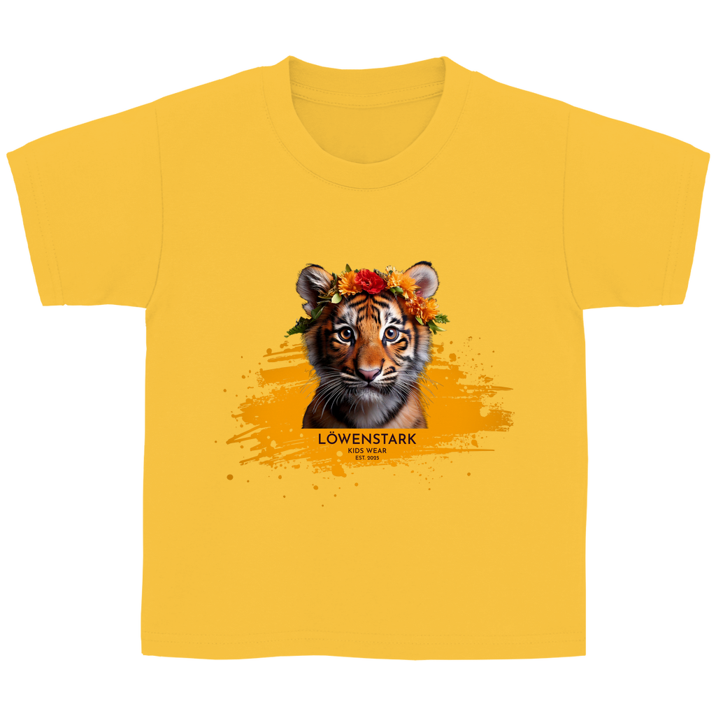 Wild & Wundervoll - Tiger - Kids T-Shirt