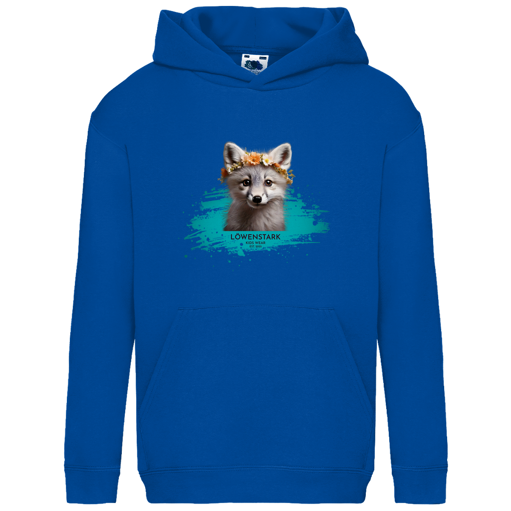 Wild & Wundervoll - Polarfuchs - Kids Hoodie