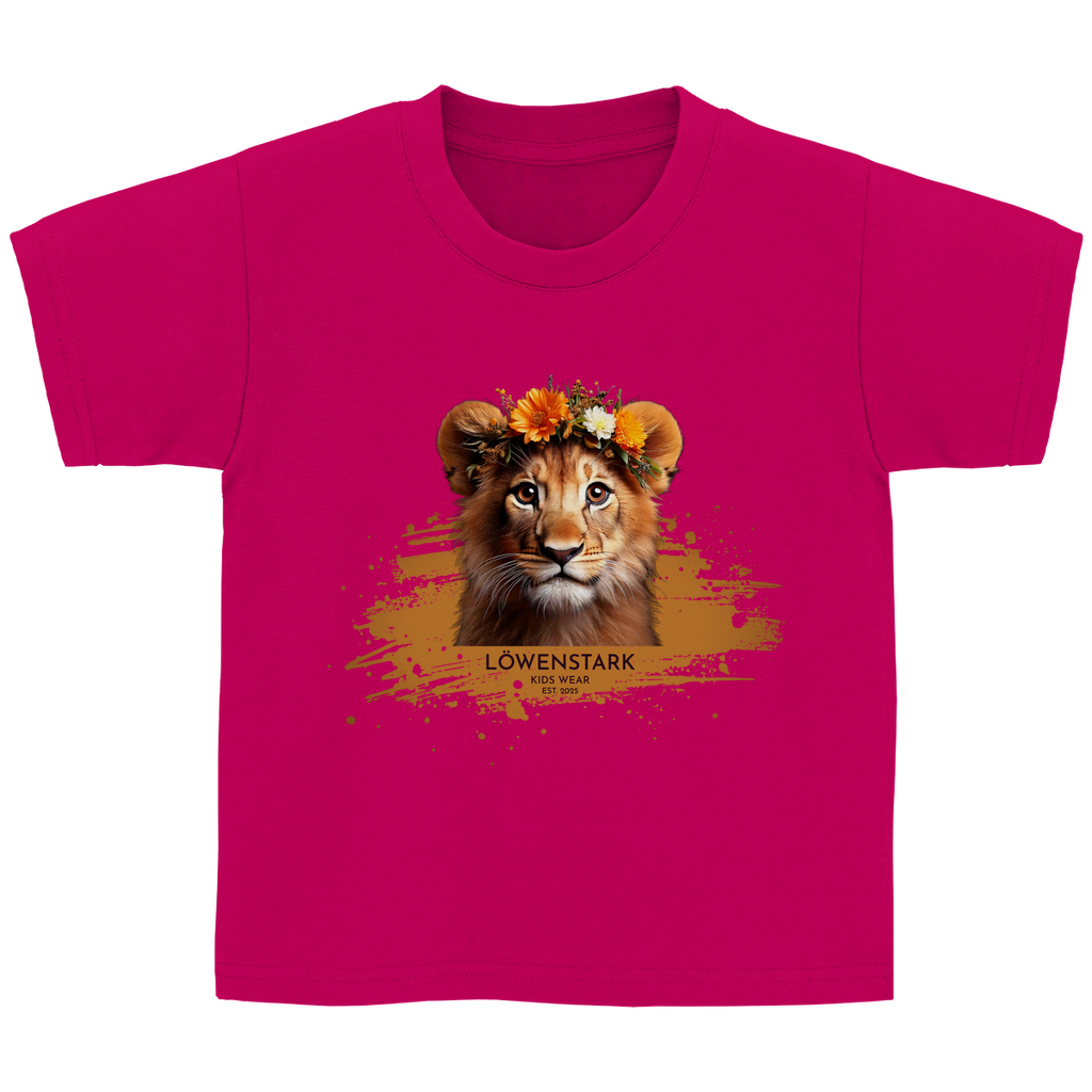 Wild & Wundervoll - Löwe - Kids T-Shirt