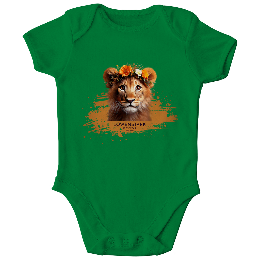 Wild & Wundervoll - Löwe - Baby Body Kurzarm