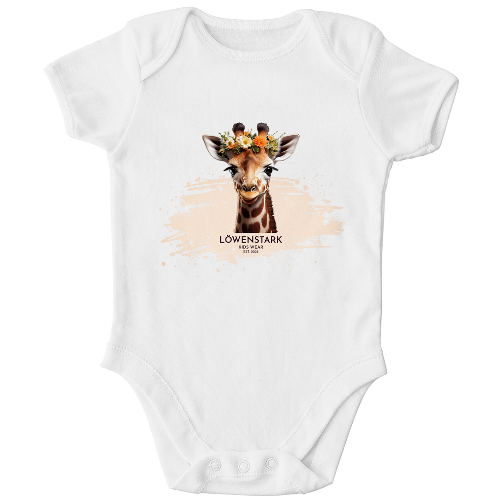 Wild & Wundervoll - Giraffe - Baby Body Kurzarm