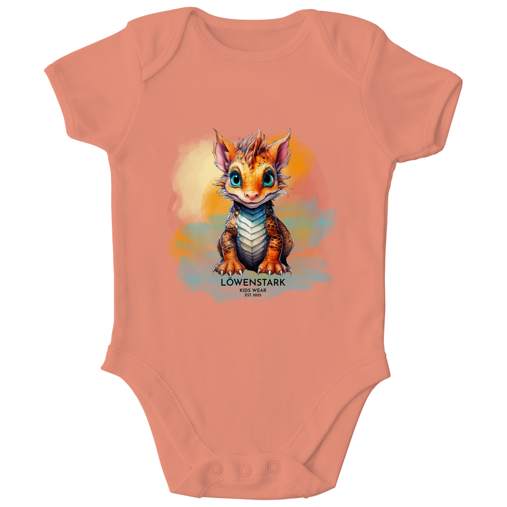 Magische Gefährten - Feuerdrache - Baby Body Kurzarm