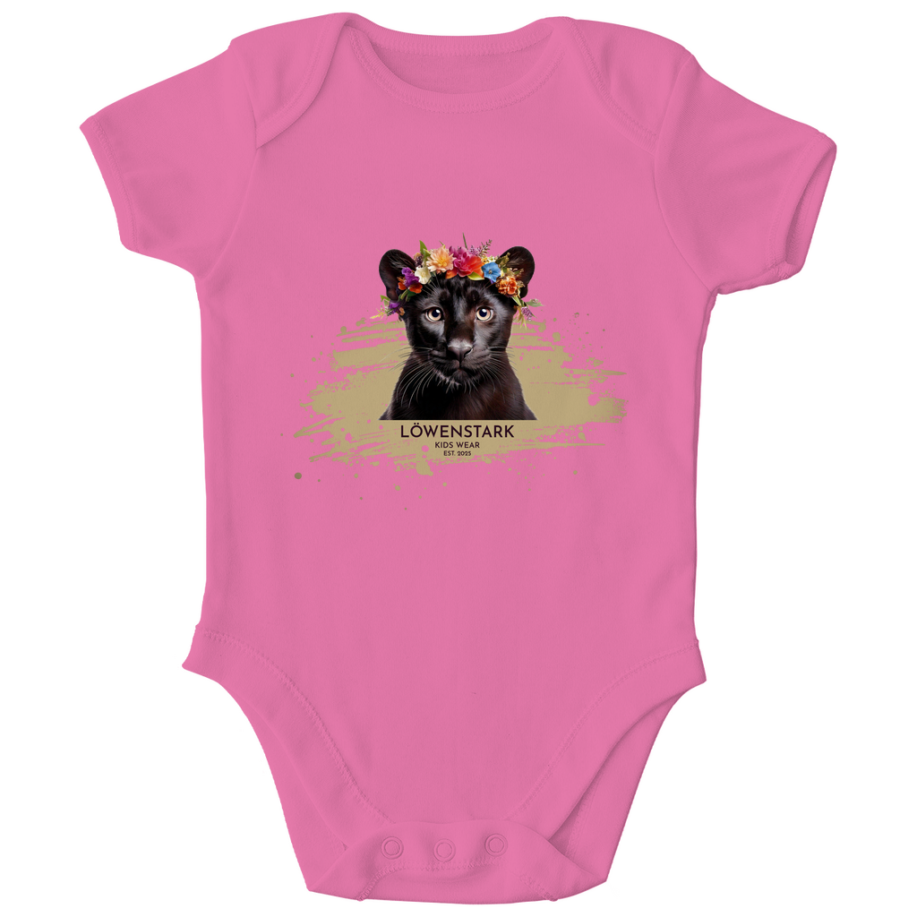 Wild & Wundervoll - Panther - Baby Body kurzarm