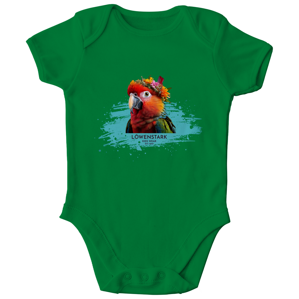 Wild & Wundervoll - Ara - Baby Body Kurzarm