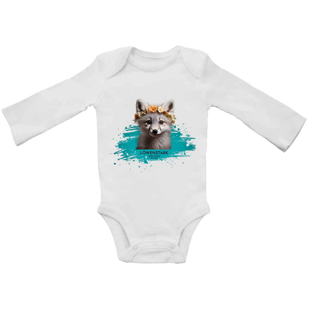 Wild & Wundervoll - Polarfuchs - Baby Body Langarm