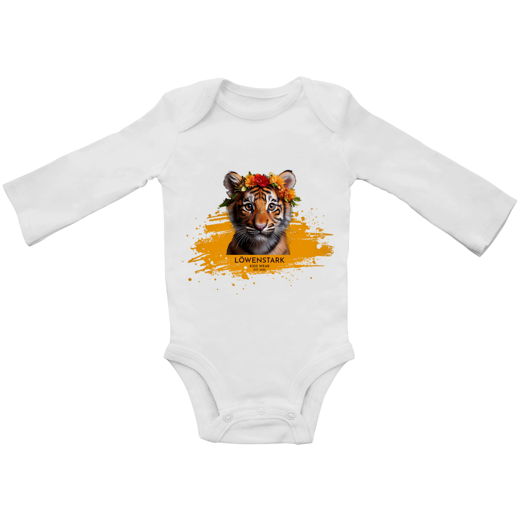 Wild & Wundervoll - Tiger - Baby Body Langarm