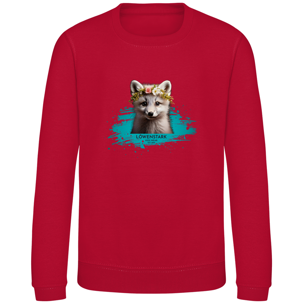 Wild & Wundervoll - Polarfuchs - Kids Sweatshirt