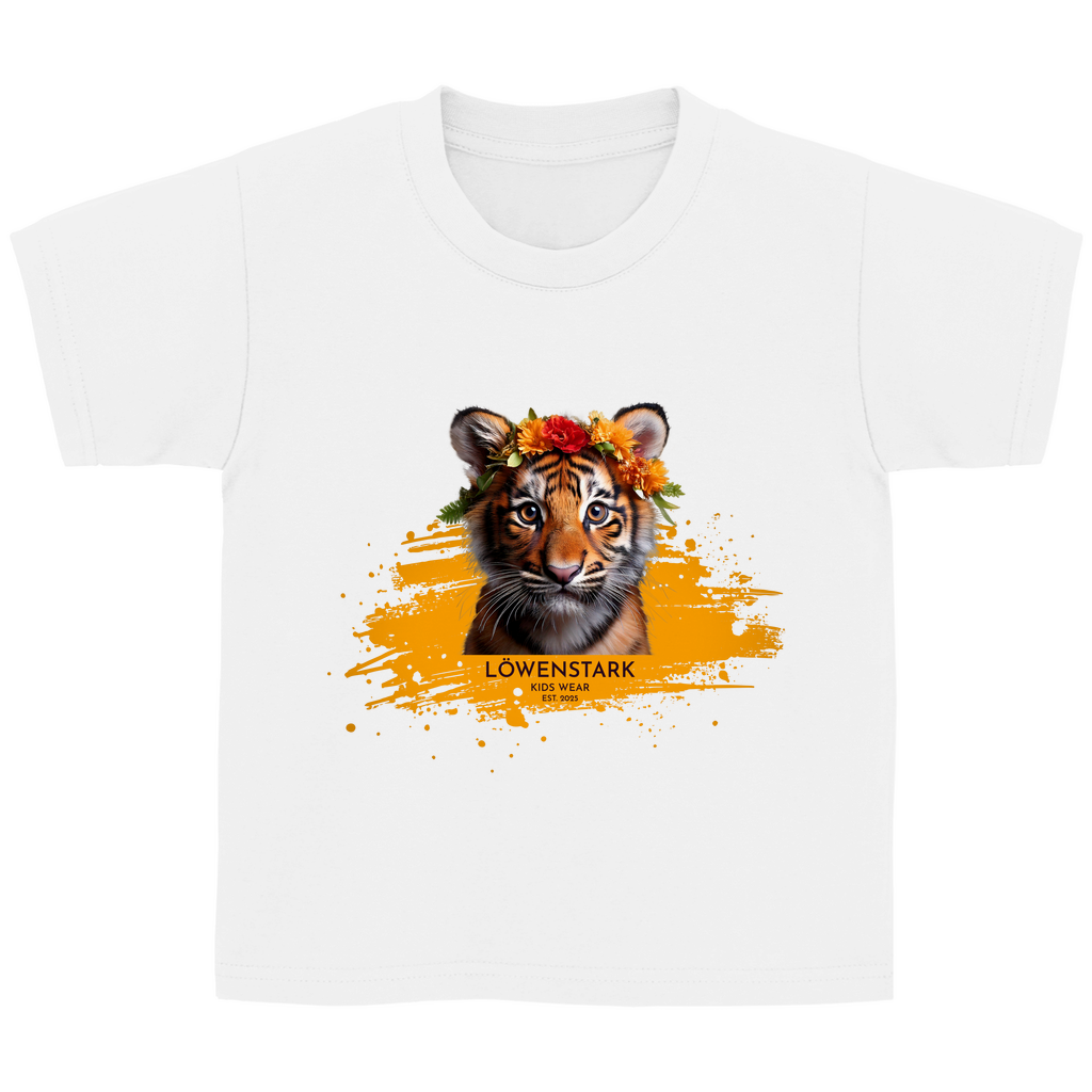 Wild & Wundervoll - Tiger - Kids T-Shirt