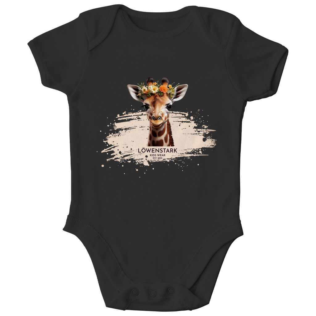 Wild & Wundervoll - Giraffe - Baby Body Kurzarm