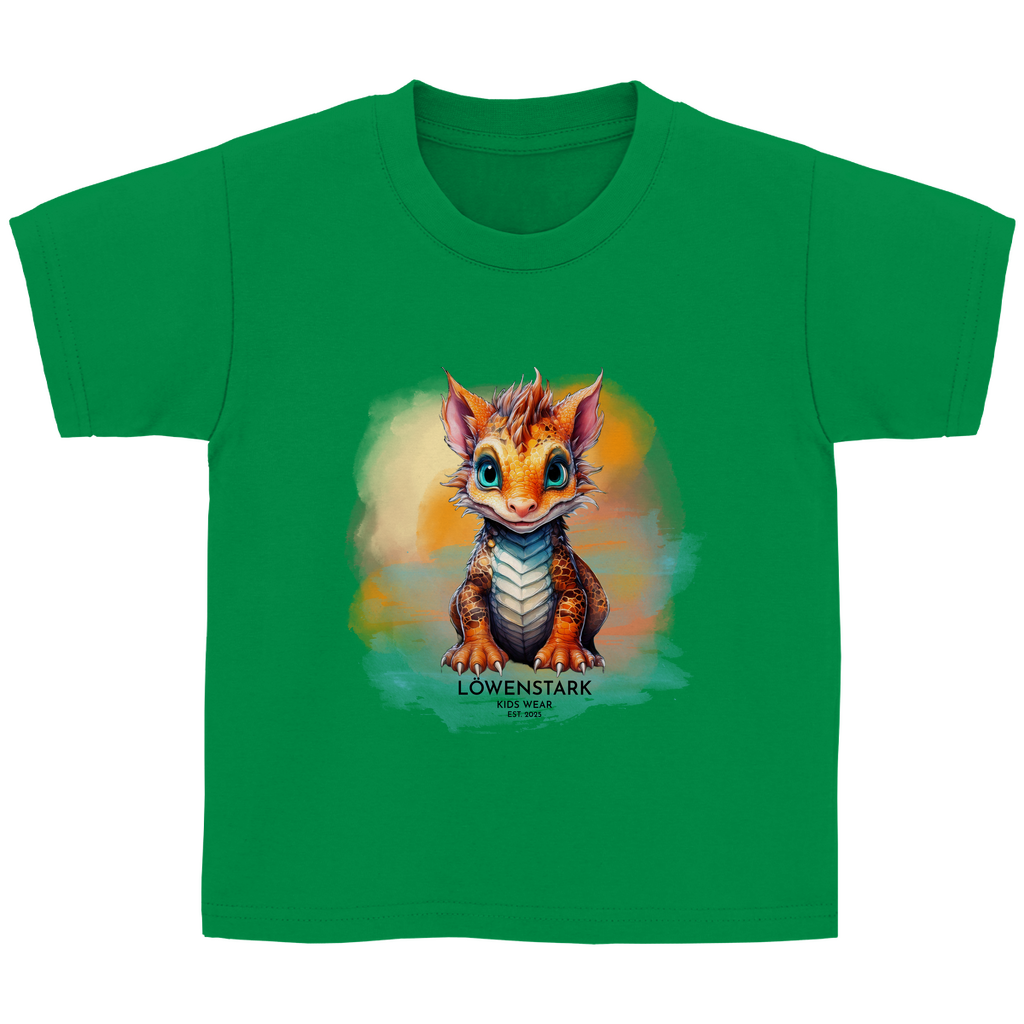 Magische Gefährten - Feuerdrache - Kids Shirt
