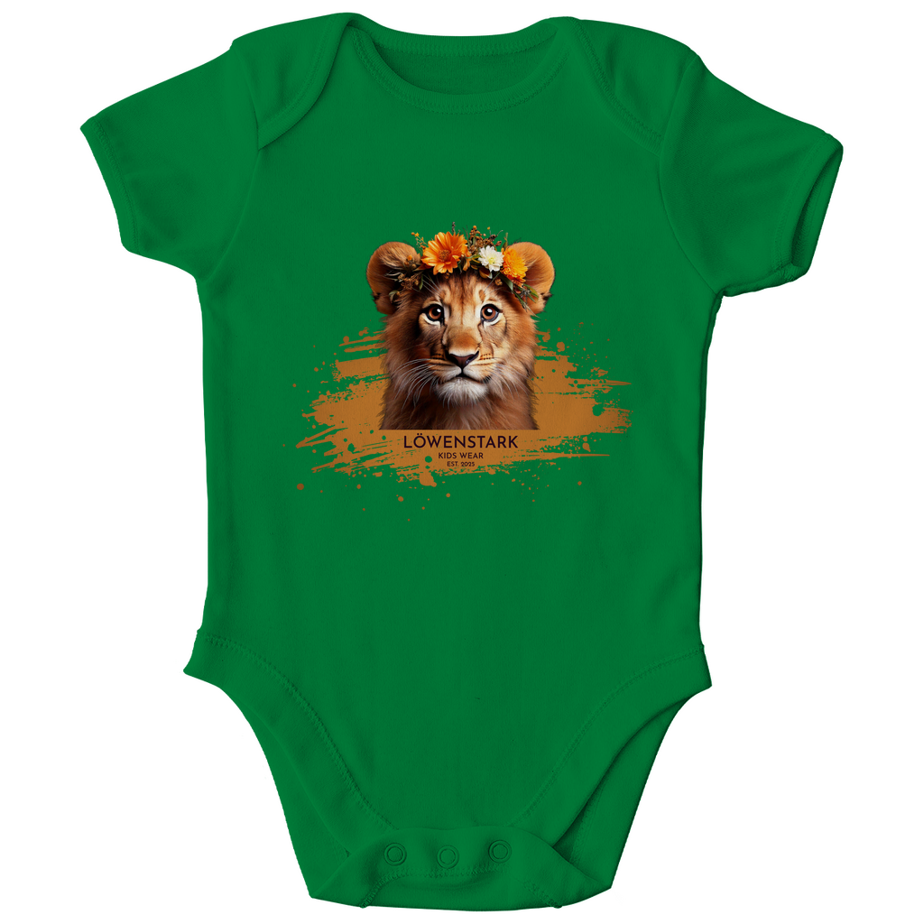 Wild & Wundervoll - Löwe - Baby Body Kurzarm