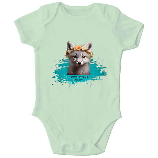 Wild & Wundervoll - Polarfuchs - Baby Body Kurzarm