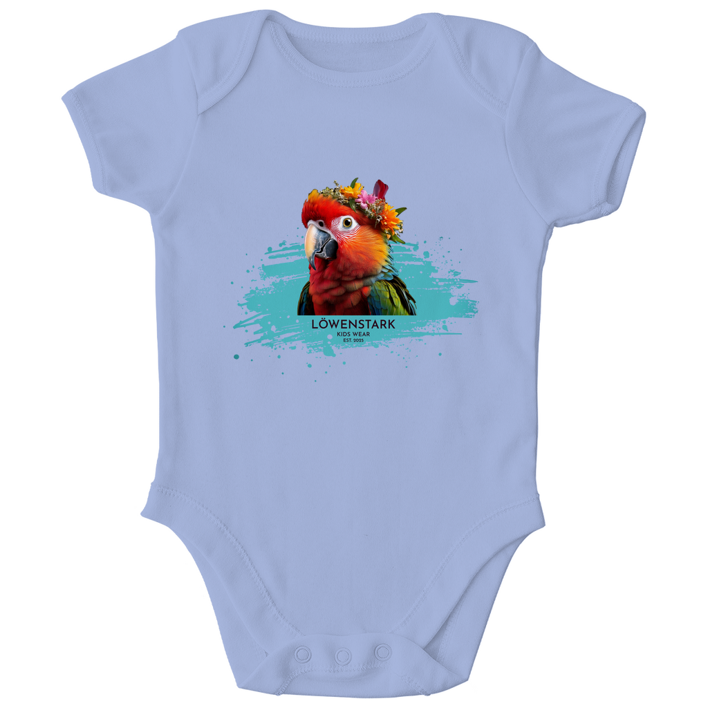 Wild & Wundervoll - Ara - Baby Body Kurzarm