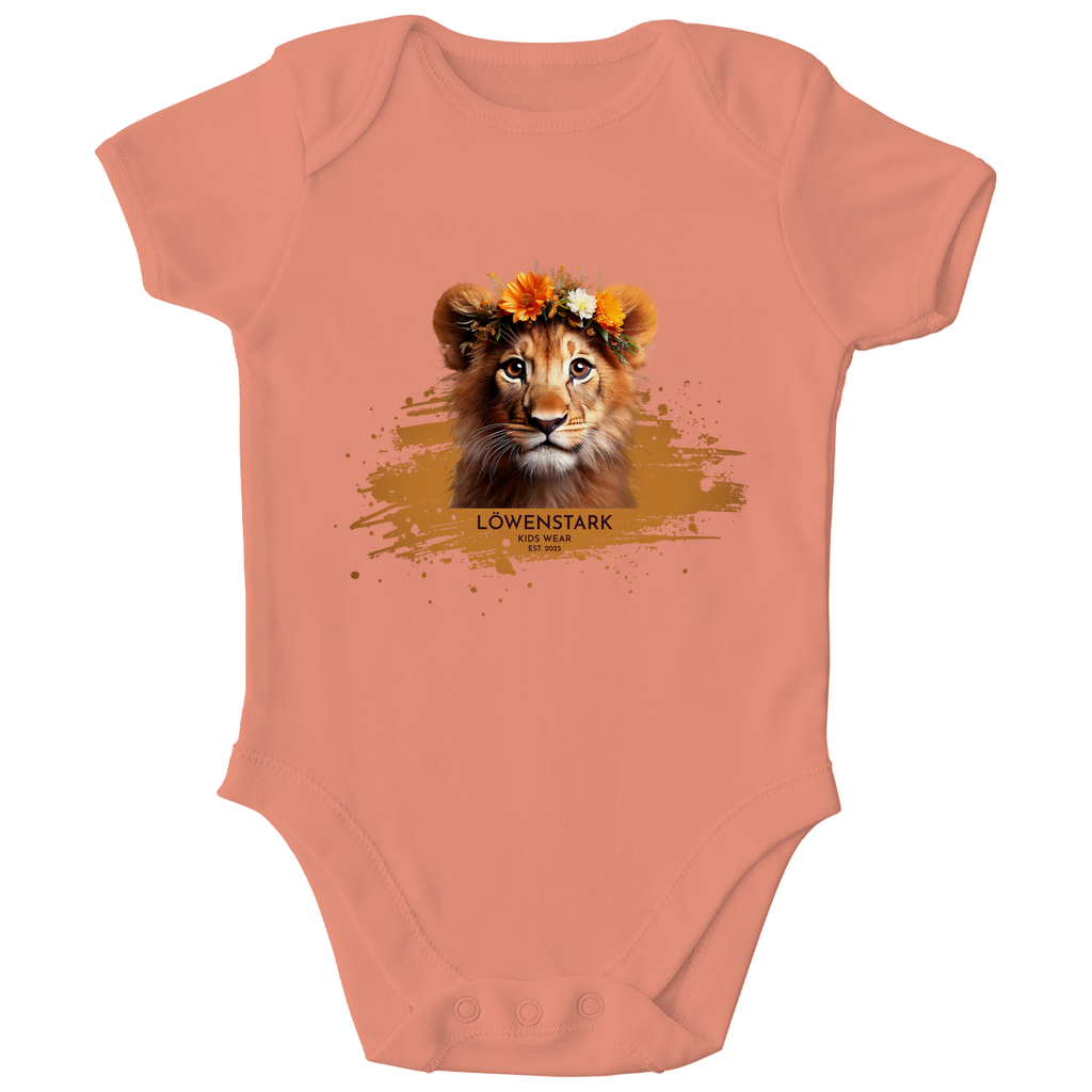 Wild & Wundervoll - Löwe - Baby Body Kurzarm