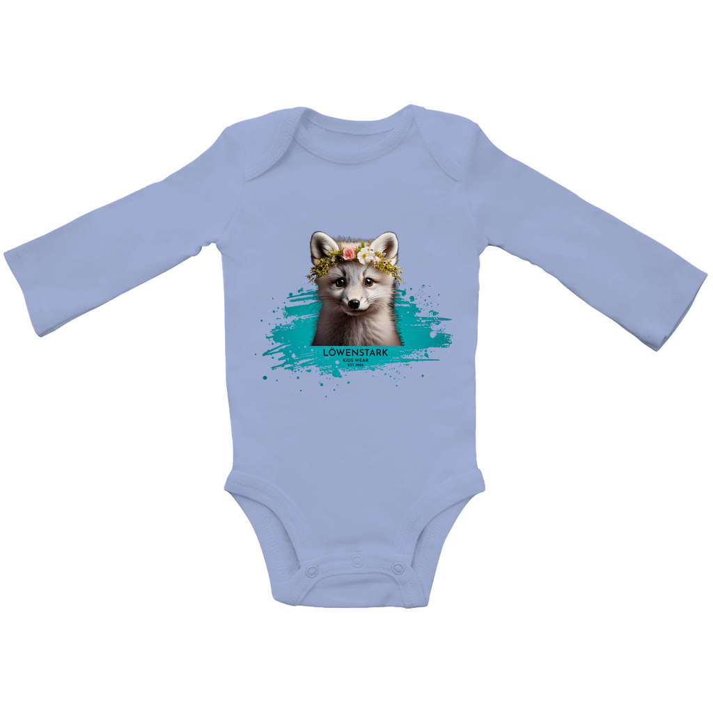 Wild & Wundervoll - Polarfuchs - Baby Body Langarm