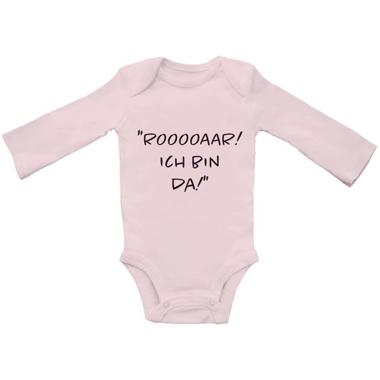 Baby Body Langarm “Rooooaaar! Ich bin da!”